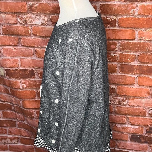 Crown & Ivy "Let It Snow" Sweatshirt/Sweater - Picture 3 of 4